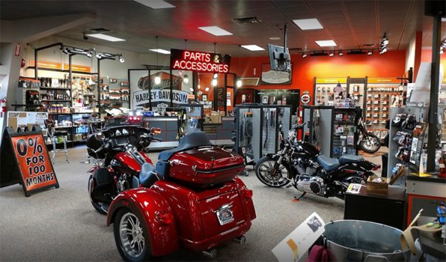 Crystal-Harley Davidson Repair Garage - Wilson & Girgenti